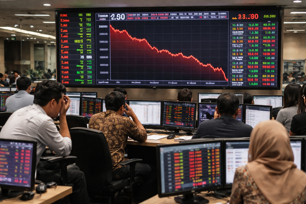 ihsg-terpuruk-ke-4996-airlangga-sebut-sentimen-pasar