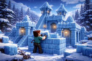 minecraft-packed-ice-bricks-bangunan-es